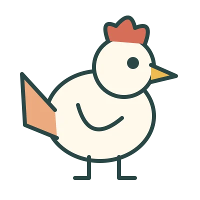 hen, a short e CVC word