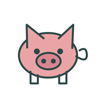 pig, a short i CVC word